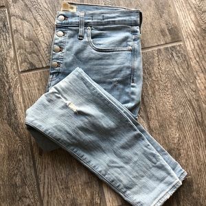 Madewell mid-rise skinny size 31